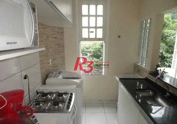 Apartamento com 2 dormitórios à venda, 56 m² por R$ 270.000,00 - Marapé - Santos/SP