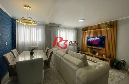 Village à venda, 125 m² por R$ 905.000,00 - Marapé - Santos/SP