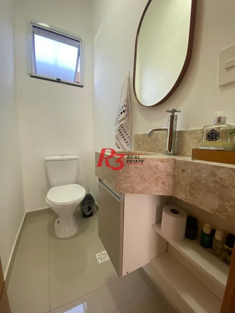 Village à venda, 125 m² por R$ 905.000,00 - Marapé - Santos/SP