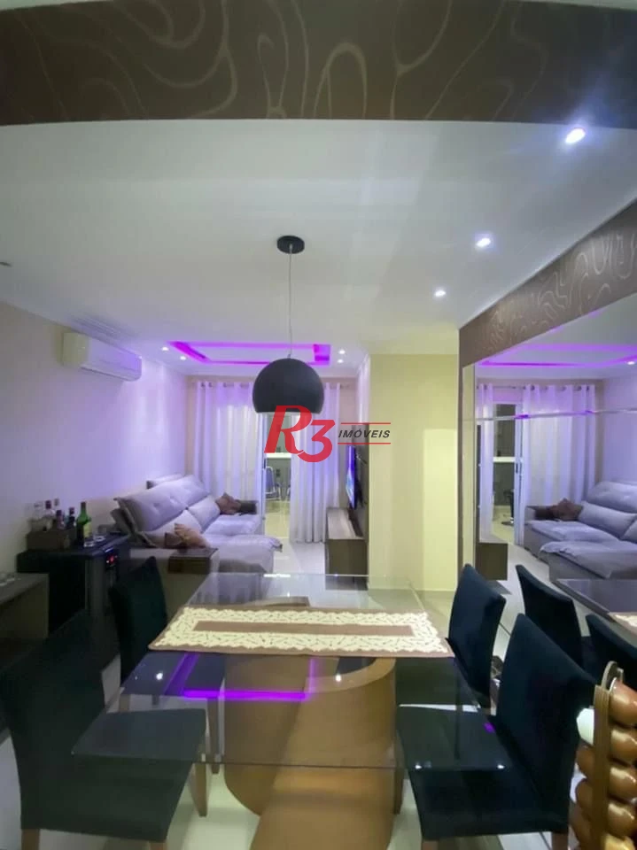 Apartamento à venda, 69 m² por R$ 440.000,00 - Areia Branca - Santos/SP