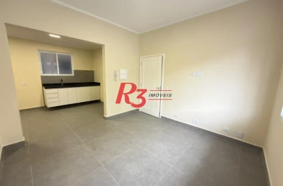 Apartamento com 2 dormitórios para alugar, 78 m² por R$ 4.900,02/mês - Boqueirão - Santos/SP