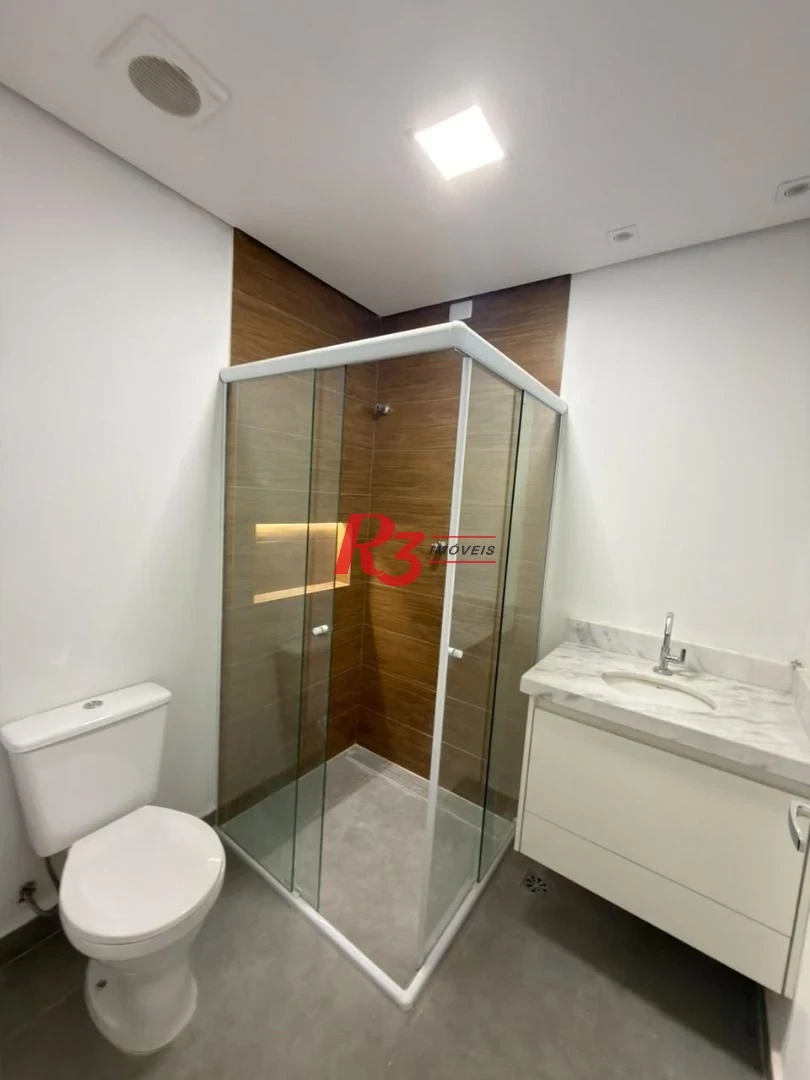 Apartamento com 2 dormitórios para alugar, 78 m² por R$ 4.900,02/mês - Boqueirão - Santos/SP