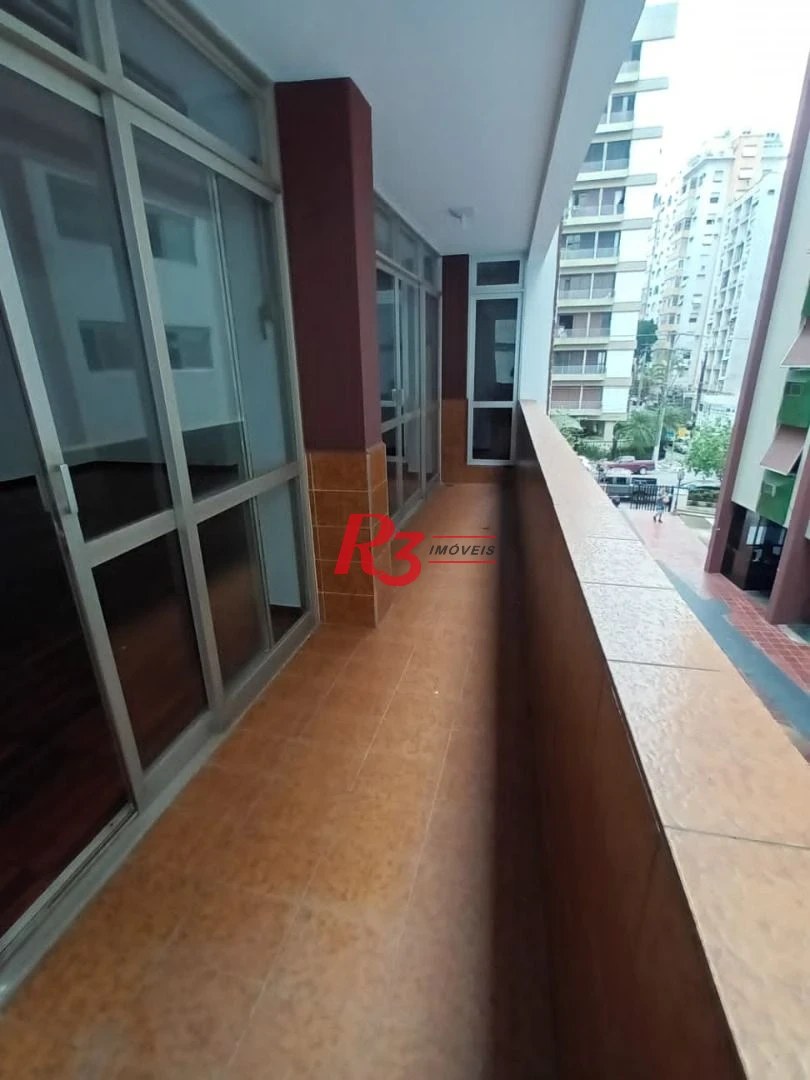 Apartamento com 3 dormitórios à venda, 161 m² por R$ 1.050.000,00 - Gonzaga - Santos/SP
