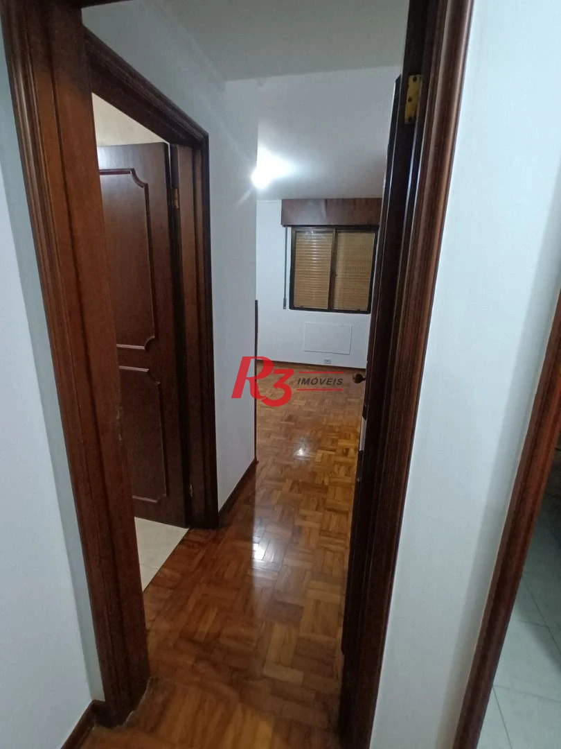 Apartamento com 3 dormitórios à venda, 161 m² por R$ 1.050.000,00 - Gonzaga - Santos/SP