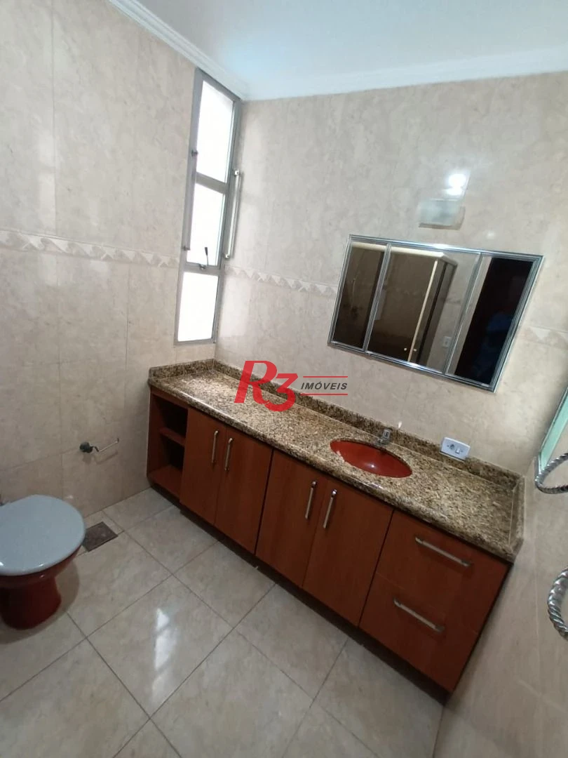Apartamento com 3 dormitórios à venda, 161 m² por R$ 1.050.000,00 - Gonzaga - Santos/SP