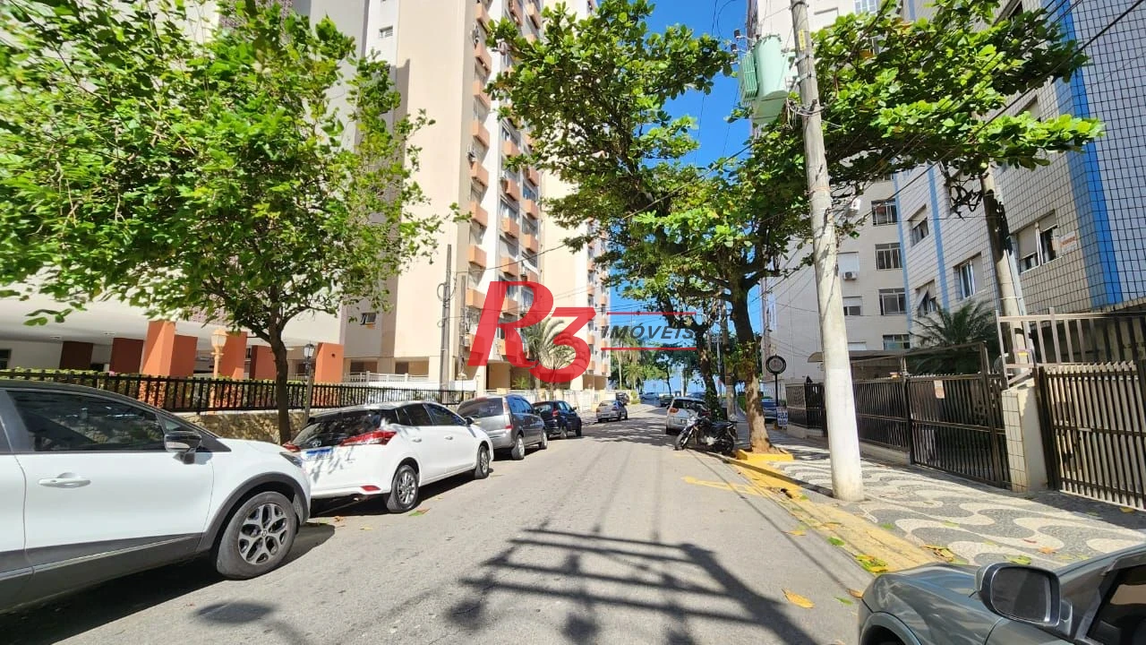 Apartamento com 3 dormitórios à venda, 161 m² por R$ 1.050.000,00 - Gonzaga - Santos/SP