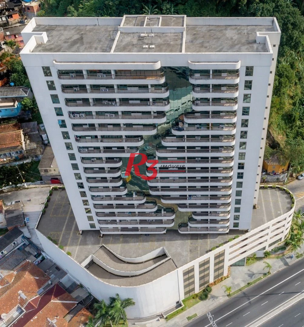Sala à venda, 53 m² por R$ 385.000,00 - Valongo - Santos/SP