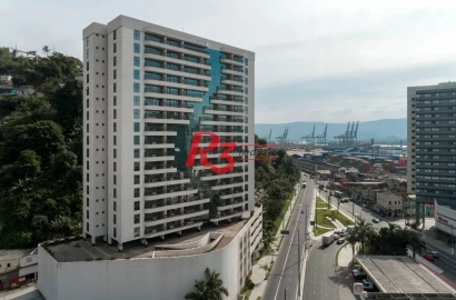 Sala à venda, 43 m² por R$ 370.000,00 - Valongo - Santos/SP