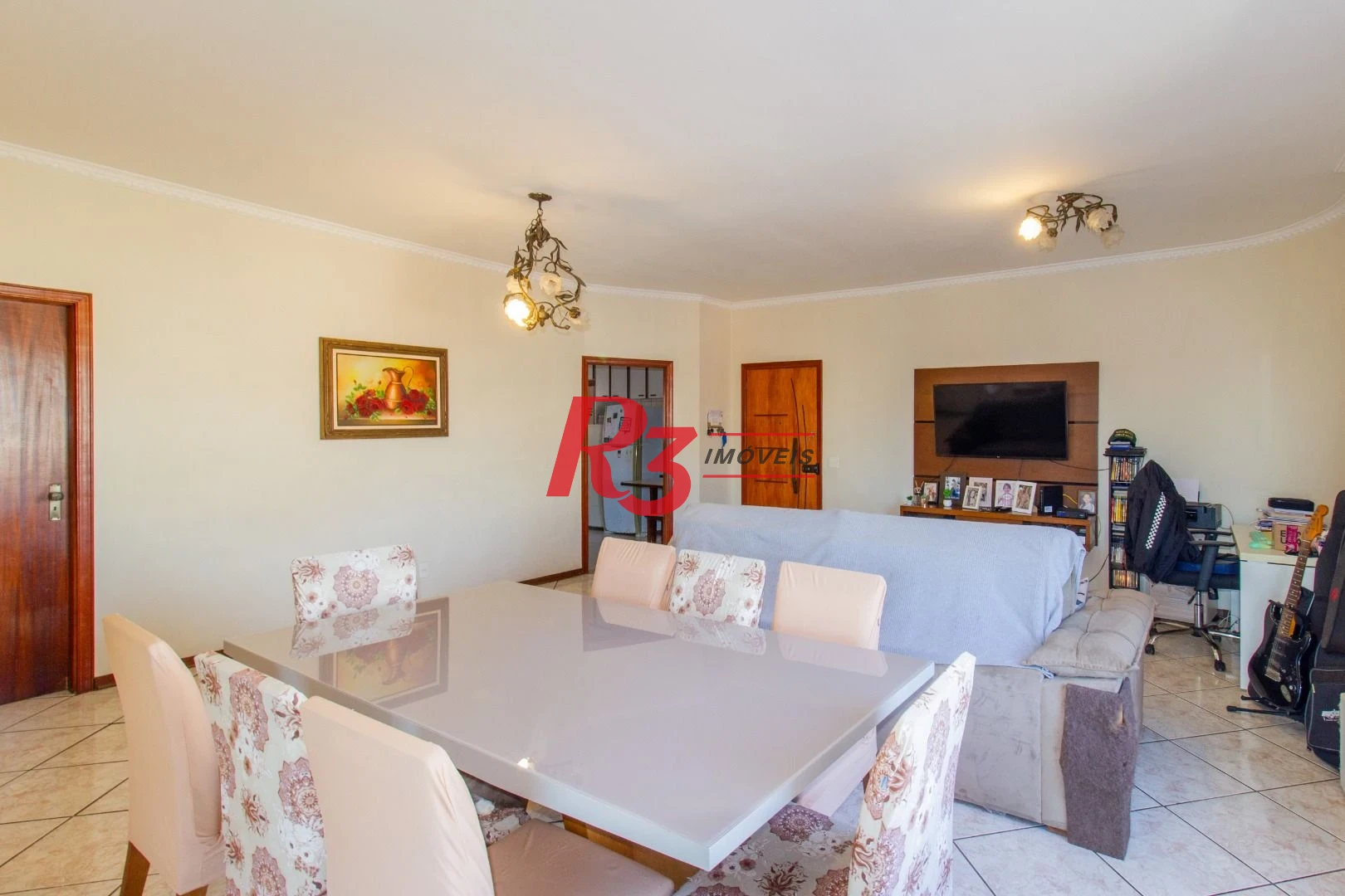 Apartamento com 3 dormitórios à venda, 137 m² por R$ 843.000,00 - Ponta da Praia - Santos/SP