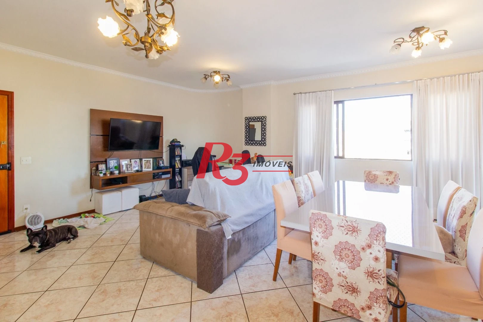 Apartamento com 3 dormitórios à venda, 137 m² por R$ 843.000,00 - Ponta da Praia - Santos/SP