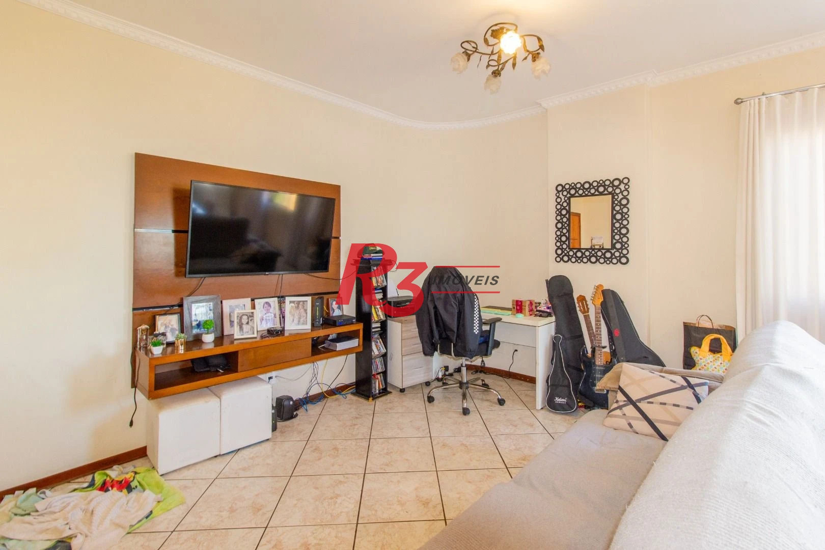 Apartamento com 3 dormitórios à venda, 137 m² por R$ 843.000,00 - Ponta da Praia - Santos/SP