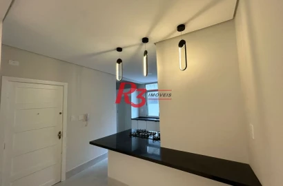 Apartamento com 3 dormitórios à venda, 126 m² por R$ 750.000,00 - Gonzaga - Santos/SP