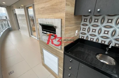Apartamento à venda, 131 m² por R$ 1.840.000,00 - Boqueirão - Santos/SP