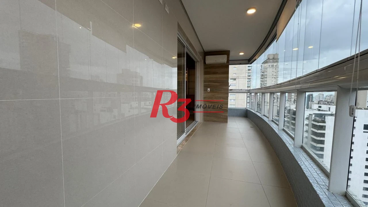 Apartamento à venda, 131 m² por R$ 1.840.000,00 - Boqueirão - Santos/SP