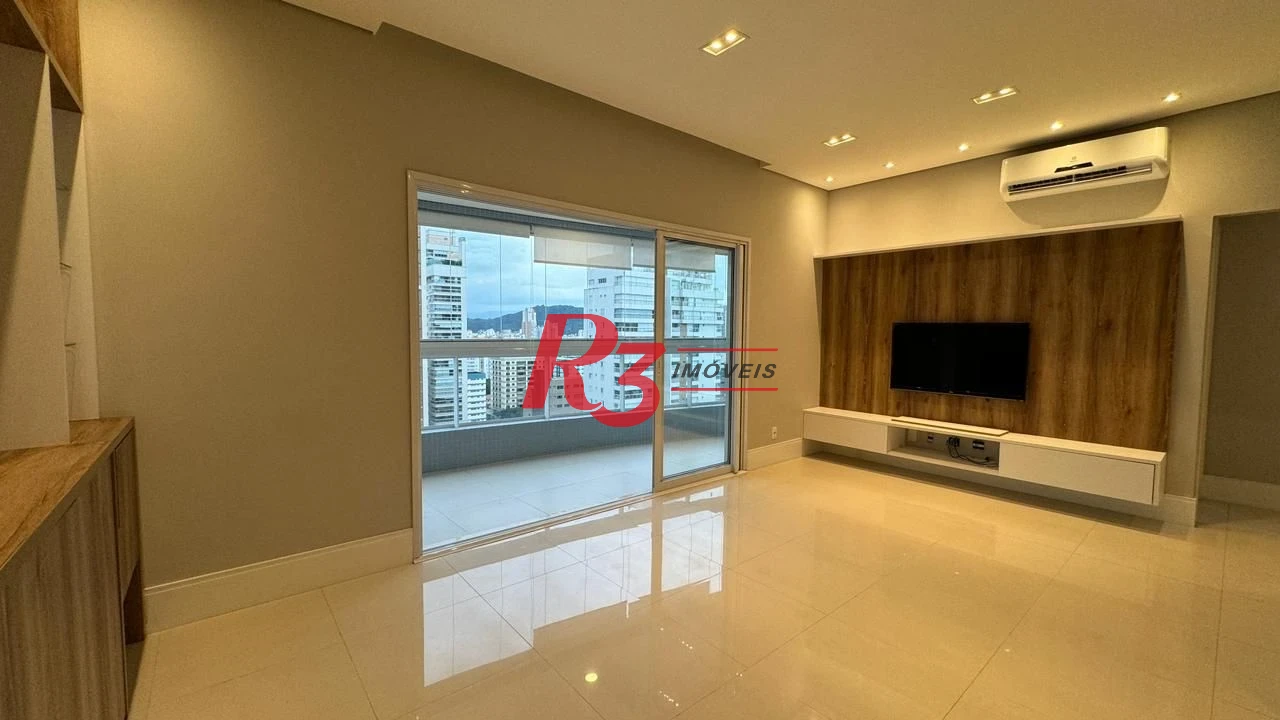Apartamento à venda, 131 m² por R$ 1.840.000,00 - Boqueirão - Santos/SP