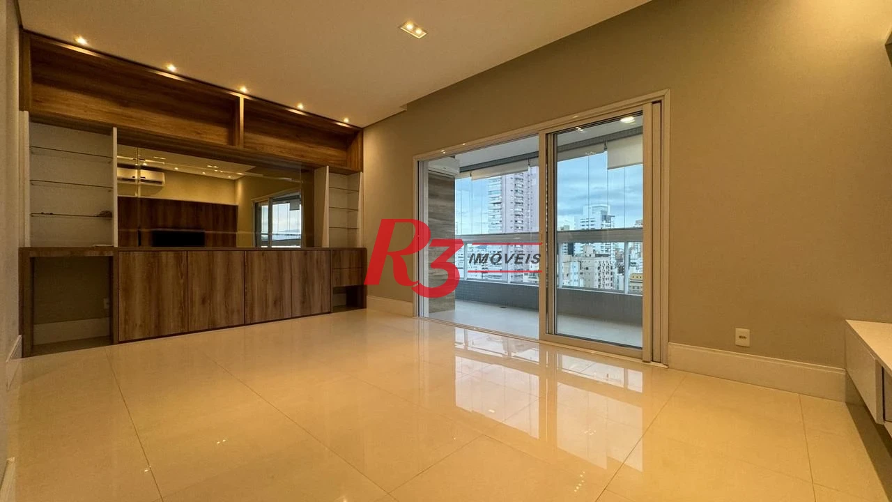 Apartamento à venda, 131 m² por R$ 1.840.000,00 - Boqueirão - Santos/SP