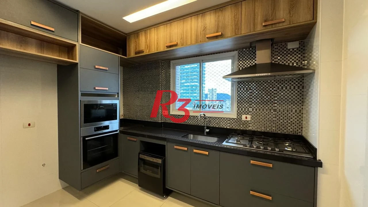 Apartamento à venda, 131 m² por R$ 1.840.000,00 - Boqueirão - Santos/SP