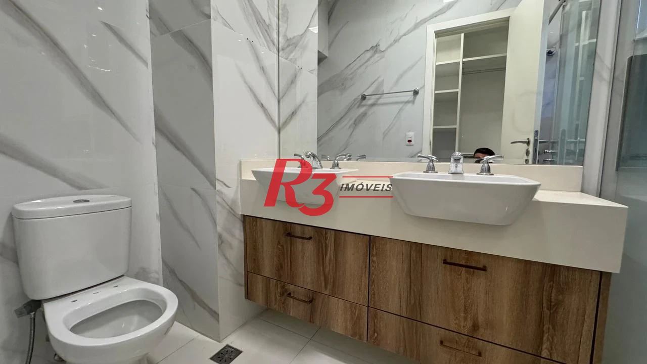 Apartamento à venda, 131 m² por R$ 1.840.000,00 - Boqueirão - Santos/SP