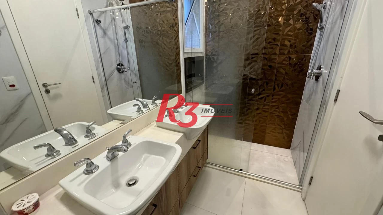 Apartamento à venda, 131 m² por R$ 1.840.000,00 - Boqueirão - Santos/SP