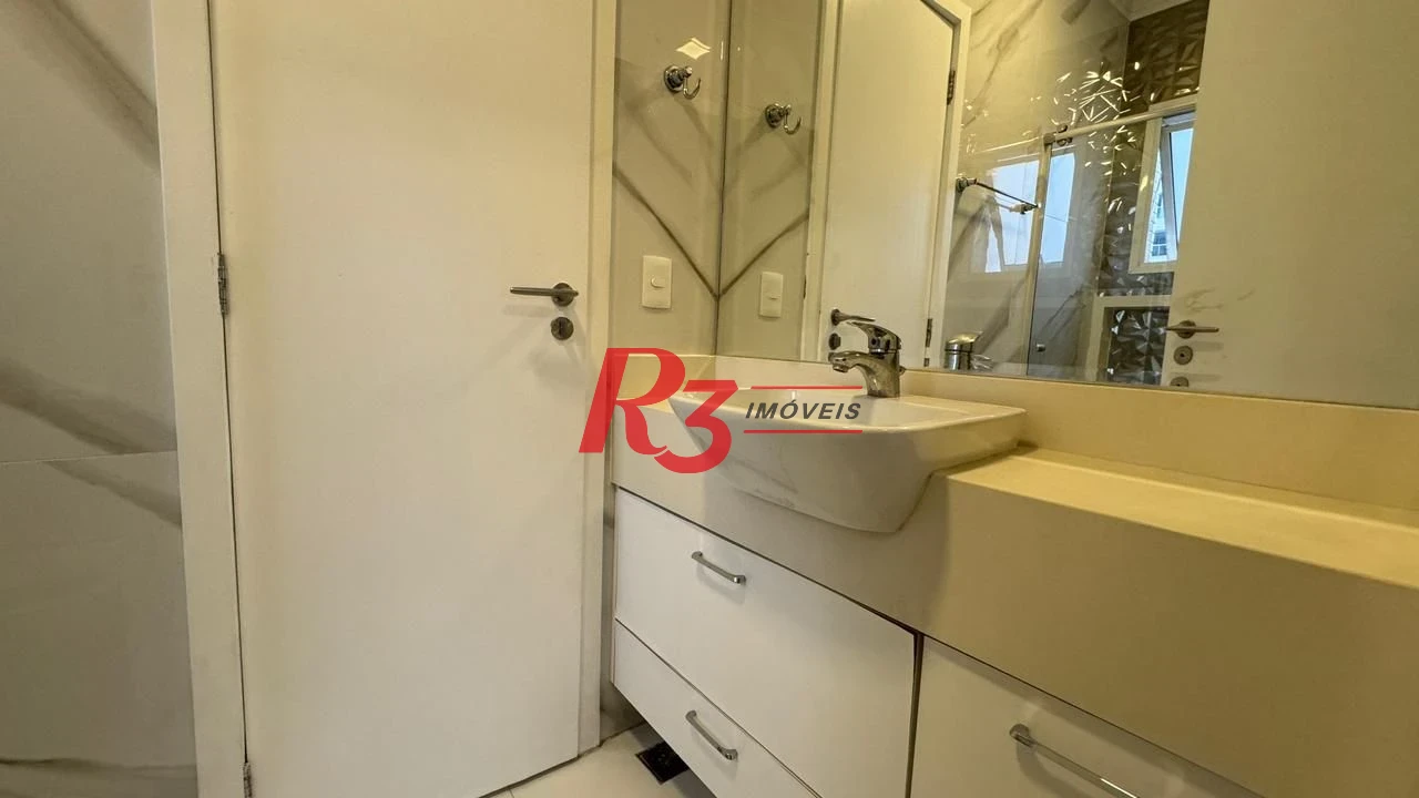 Apartamento à venda, 131 m² por R$ 1.840.000,00 - Boqueirão - Santos/SP