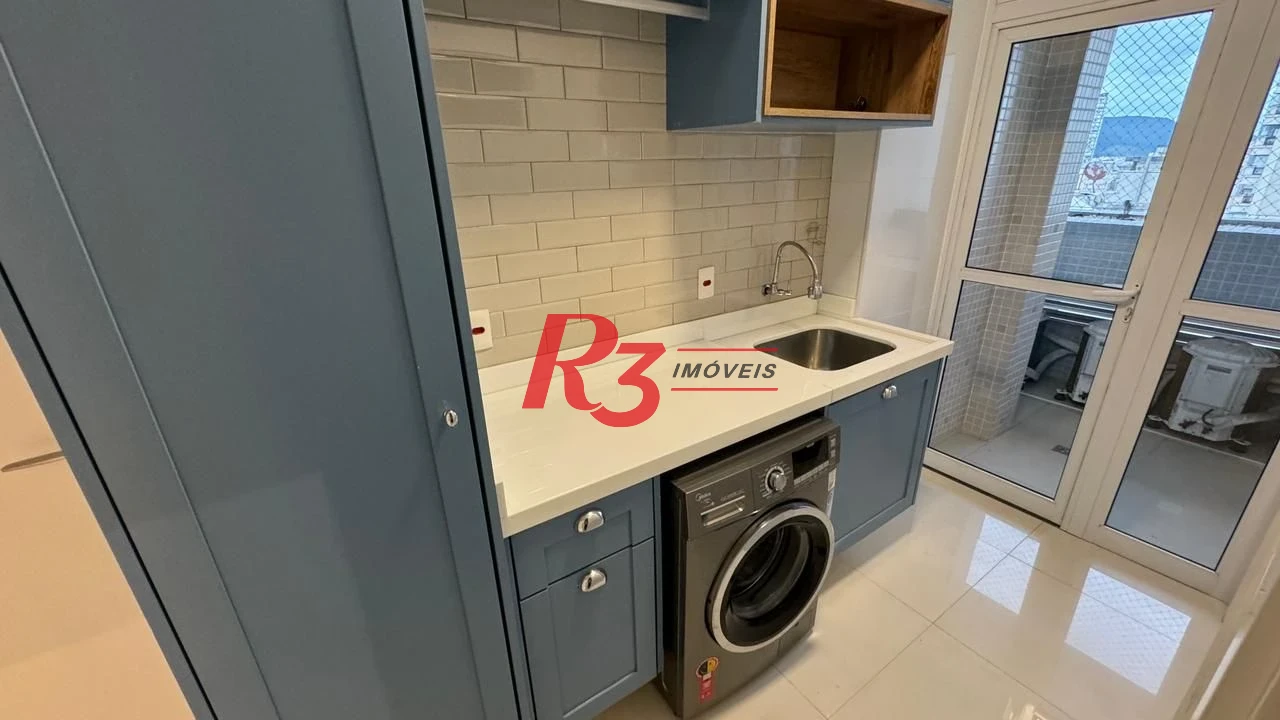 Apartamento à venda, 131 m² por R$ 1.840.000,00 - Boqueirão - Santos/SP