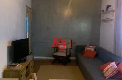 Apartamento à venda, 82 m² por R$ 640.000,00 - José Menino - Santos/SP