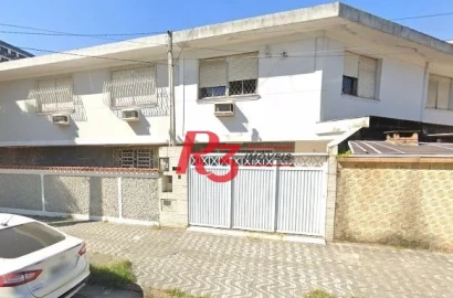 Sobrado, 157 m² - venda por R$ 980.000,00 ou aluguel por R$ 6.250,00/mês - Aparecida - Santos/SP