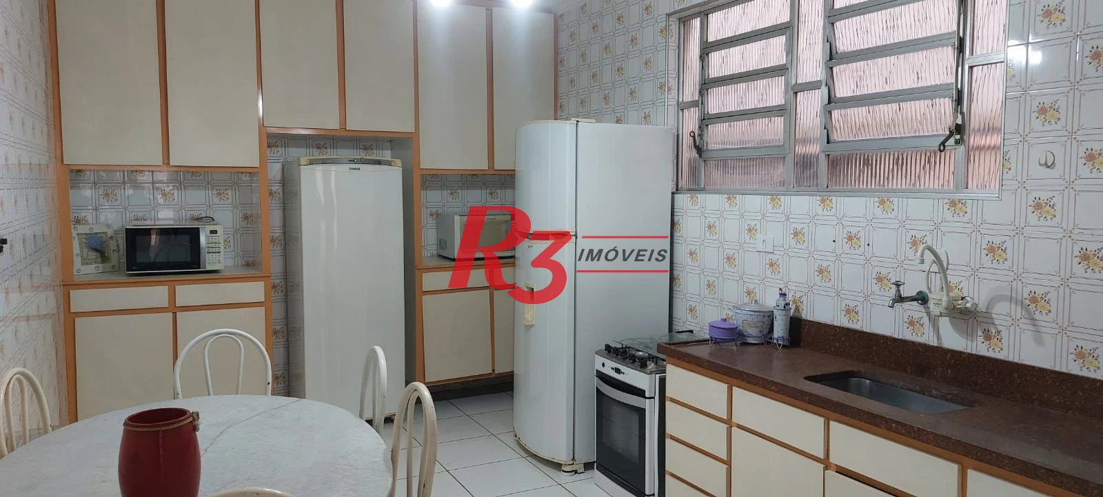 Sobrado, 157 m² - venda por R$ 980.000,00 ou aluguel por R$ 6.250,00/mês - Aparecida - Santos/SP