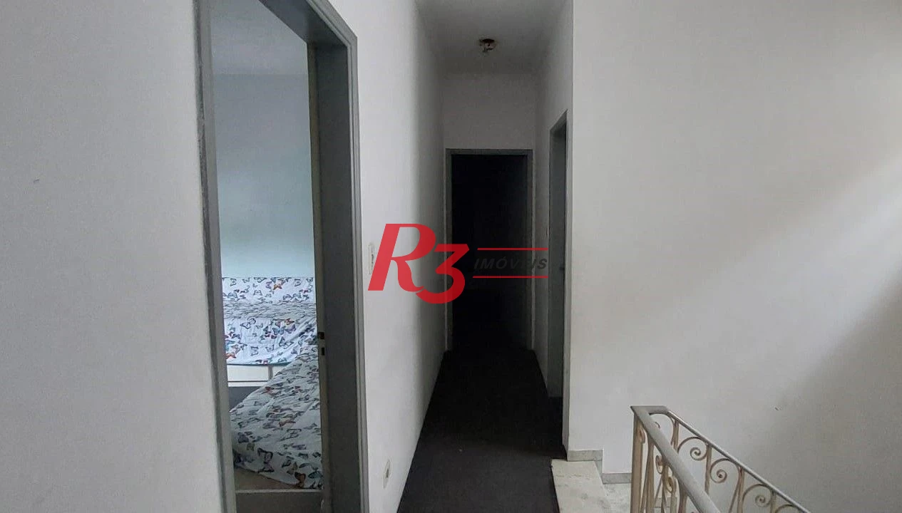 Sobrado, 157 m² - venda por R$ 980.000,00 ou aluguel por R$ 6.250,00/mês - Aparecida - Santos/SP