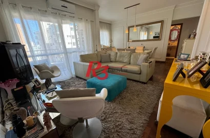 Apartamento com 4 dormitórios à venda, 149 m² por R$ 1.530.000,00 - Boqueirão - Santos/SP