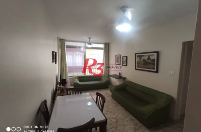 Apartamento à venda, 60 m² por R$ 530.000,00 - Gonzaga - Santos/SP