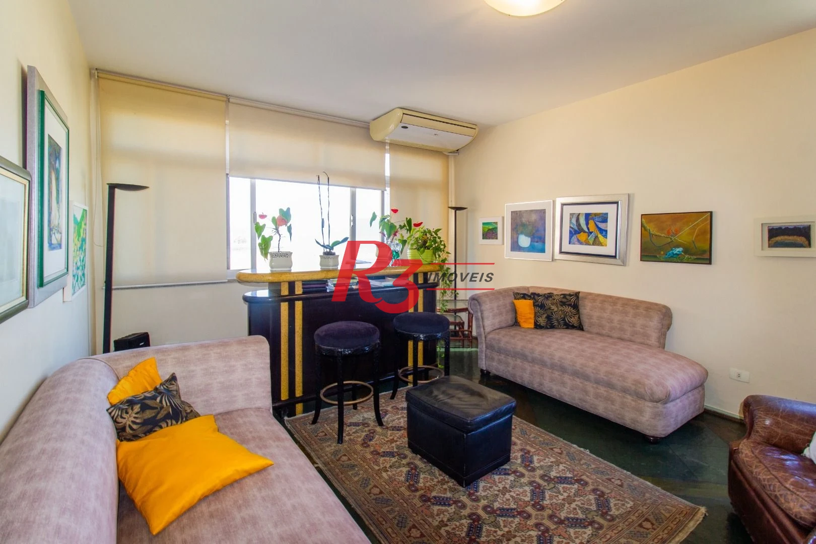 Apartamento para alugar, 160 m² por R$ 9.000,00/mês - José Menino - Santos/SP
