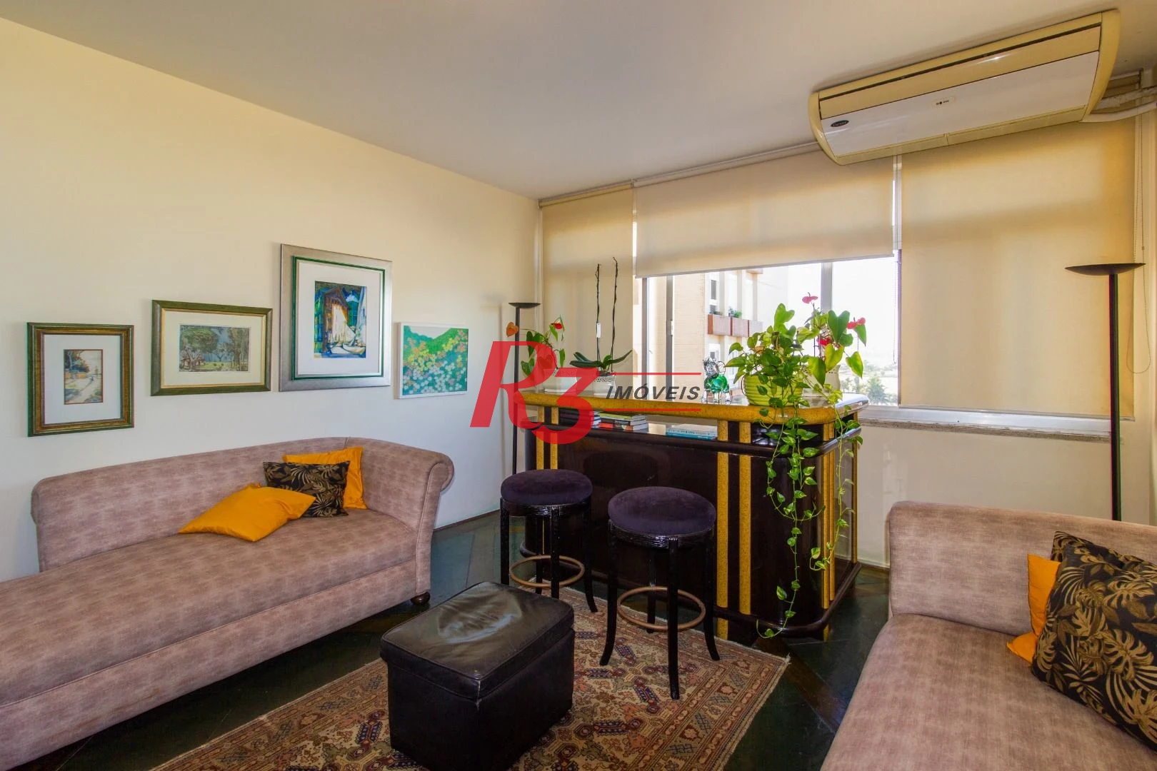 Apartamento para alugar, 160 m² por R$ 9.000,00/mês - José Menino - Santos/SP