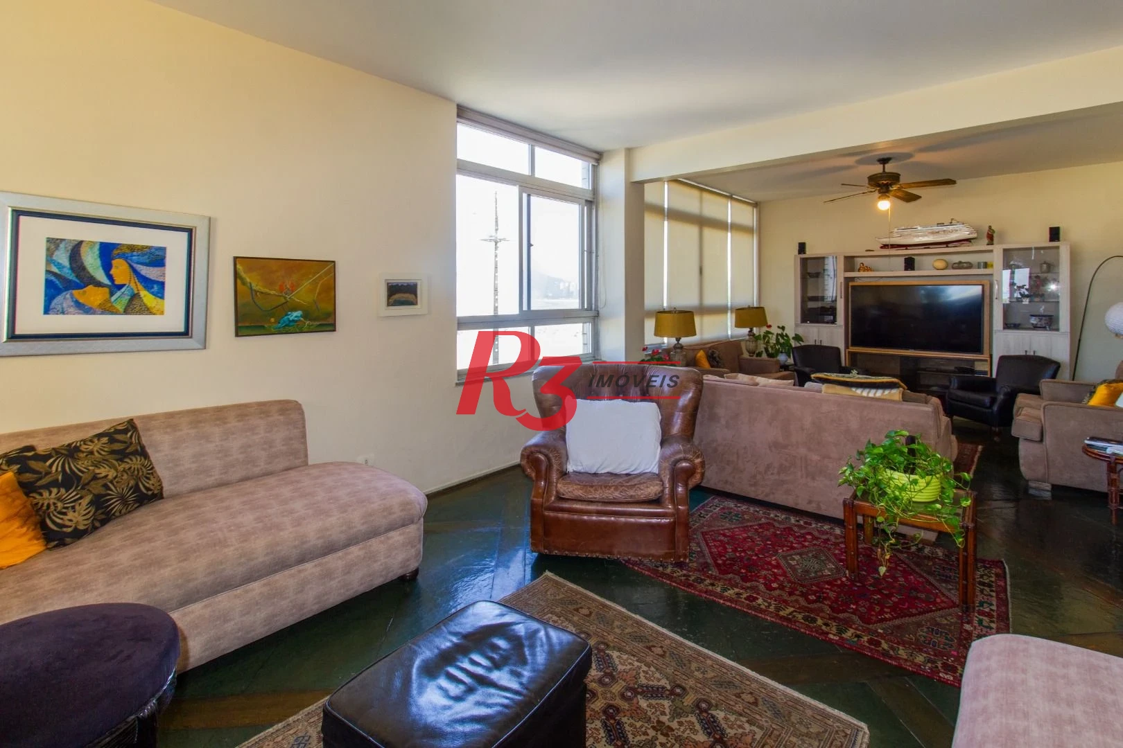 Apartamento para alugar, 160 m² por R$ 9.000,00/mês - José Menino - Santos/SP