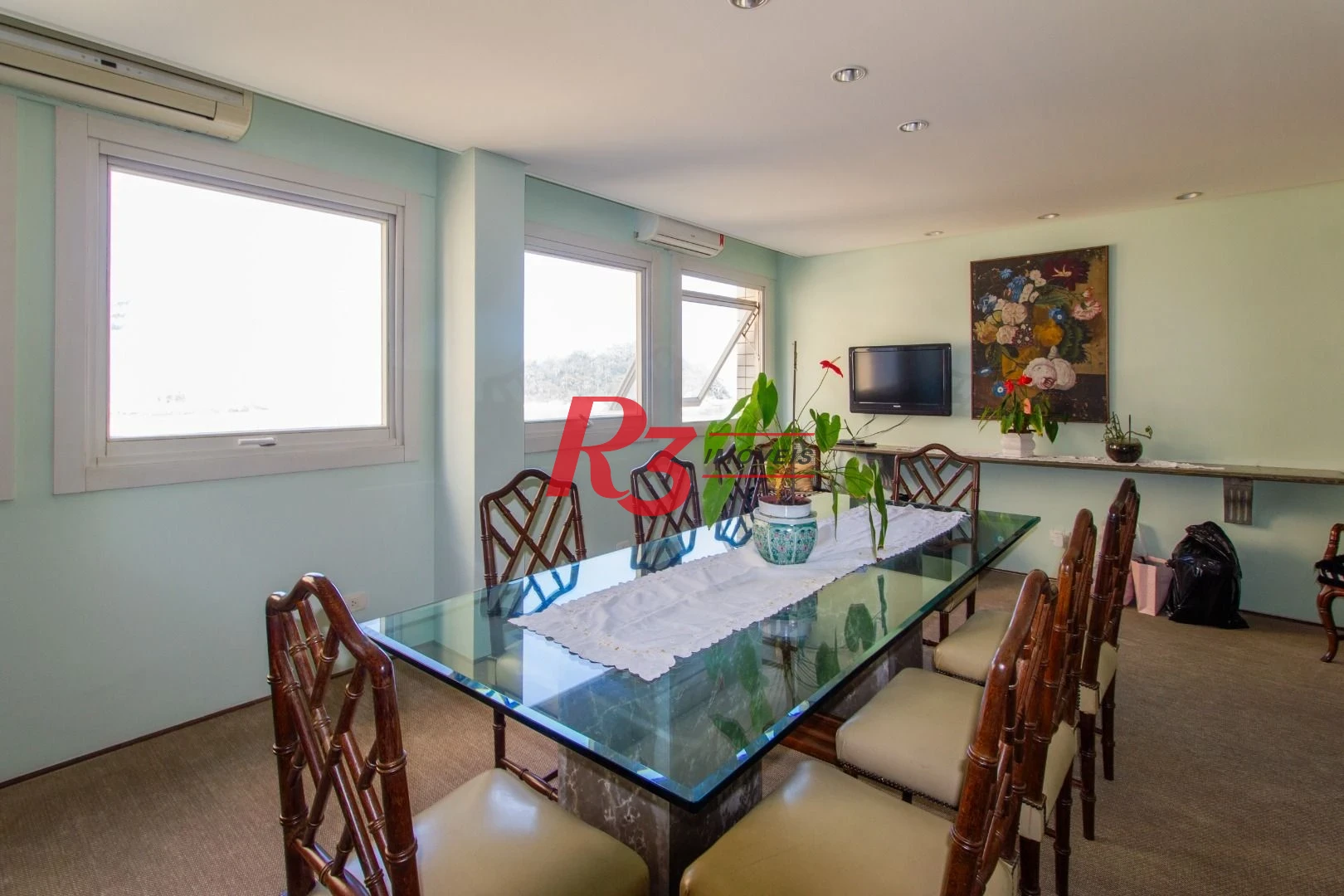 Apartamento para alugar, 160 m² por R$ 9.000,00/mês - José Menino - Santos/SP