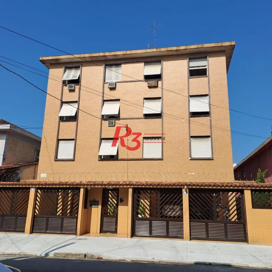 Apartamento com 2 dormitórios à venda, 62 m² por R$ 380.000,00 - Campo Grande - Santos/SP