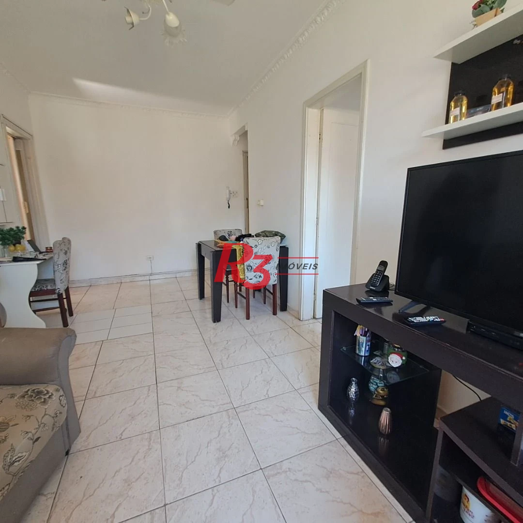 Apartamento com 2 dormitórios à venda, 62 m² por R$ 380.000,00 - Campo Grande - Santos/SP