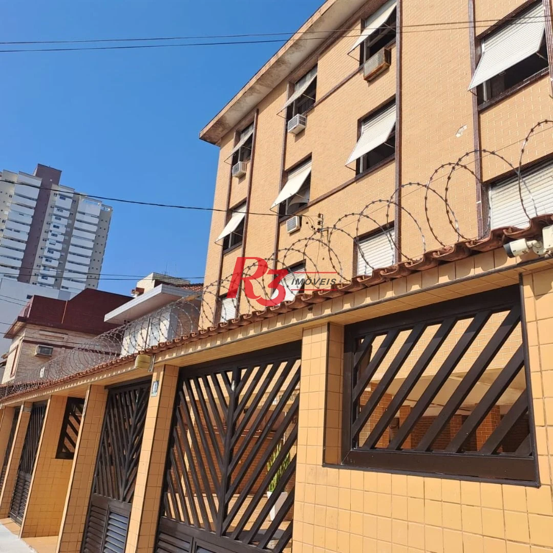 Apartamento com 2 dormitórios à venda, 62 m² por R$ 380.000,00 - Campo Grande - Santos/SP
