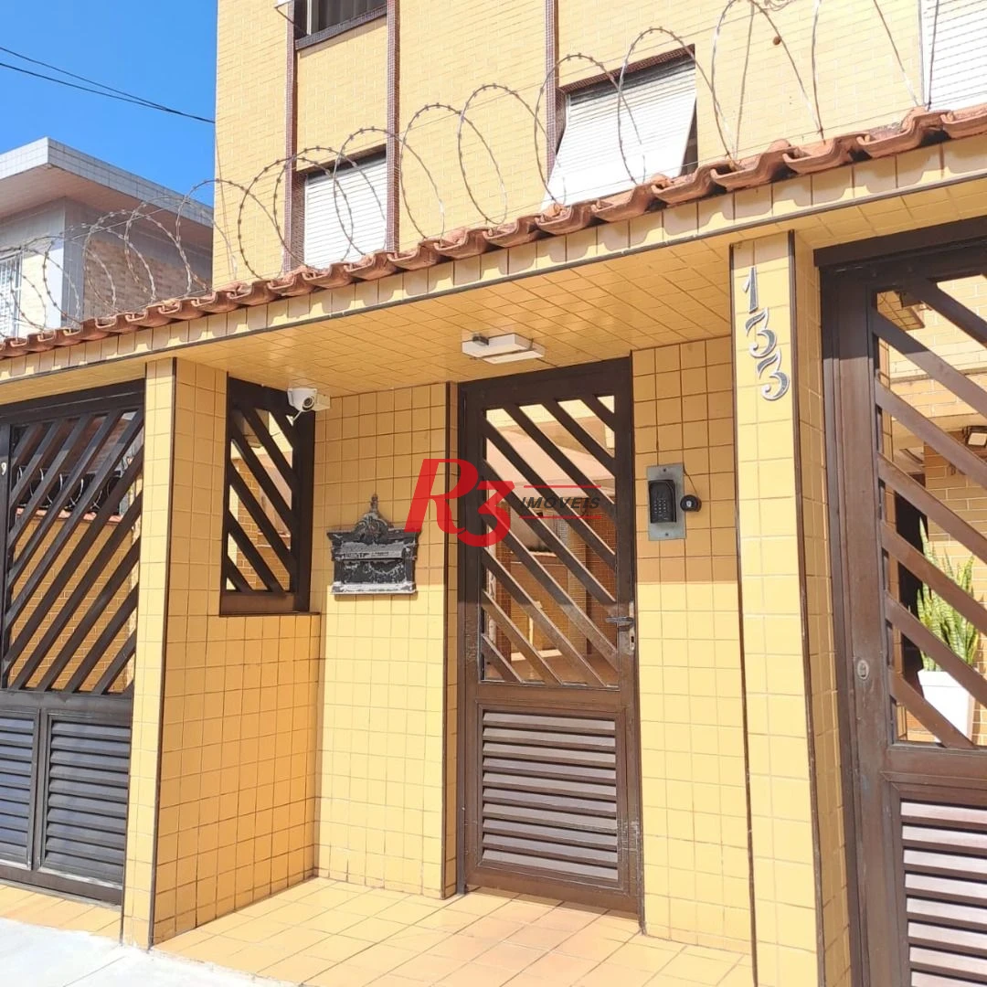 Apartamento com 2 dormitórios à venda, 62 m² por R$ 380.000,00 - Campo Grande - Santos/SP