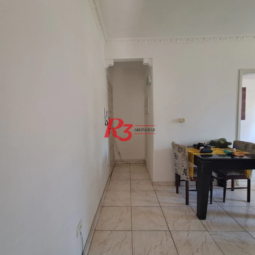 Apartamento com 2 dormitórios à venda, 62 m² por R$ 380.000,00 - Campo Grande - Santos/SP