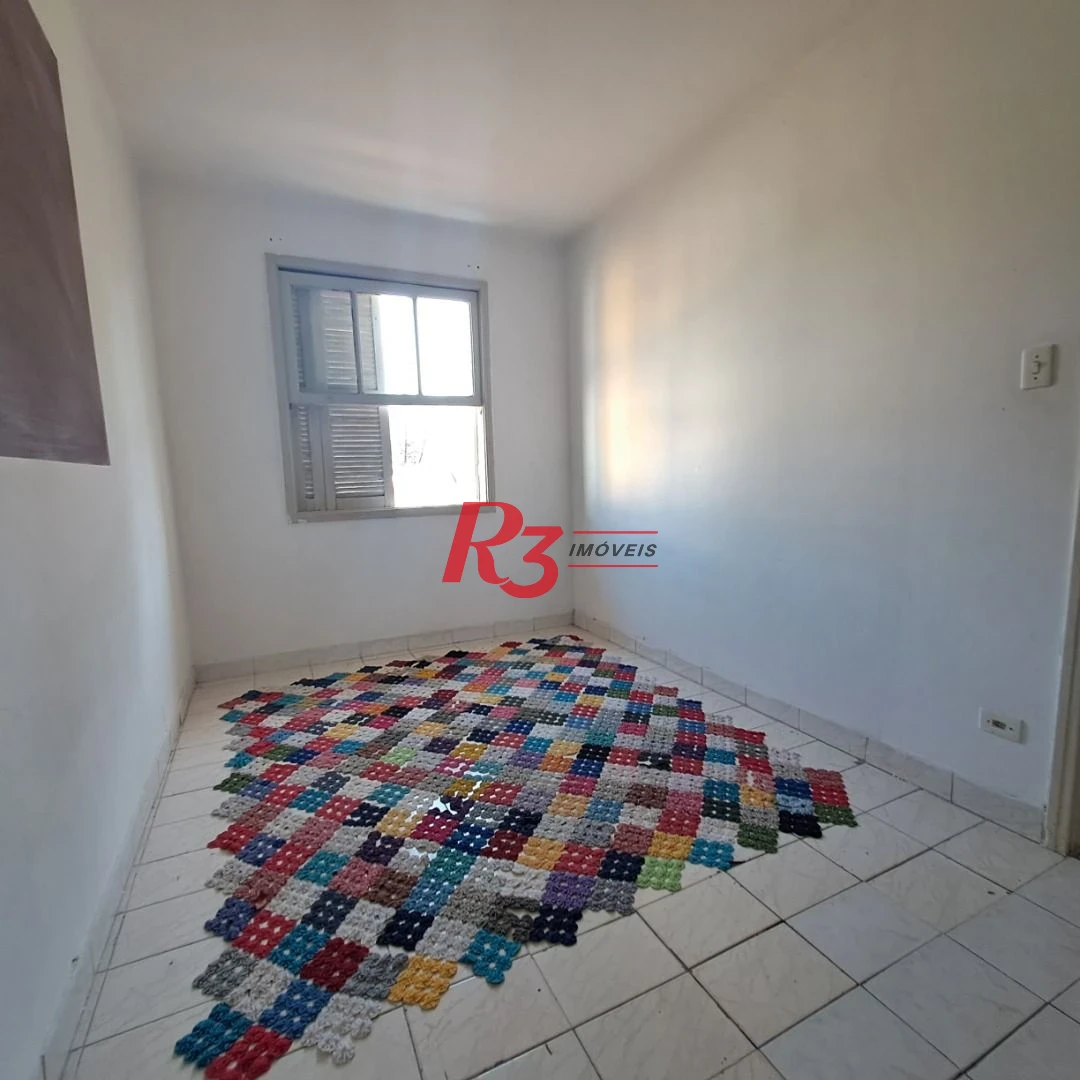 Apartamento com 2 dormitórios à venda, 62 m² por R$ 380.000,00 - Campo Grande - Santos/SP