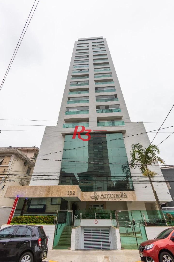 Apartamento com 2 dormitórios à venda, 53 m² por R$ 840.000,00 - Embaré - Santos/SP
