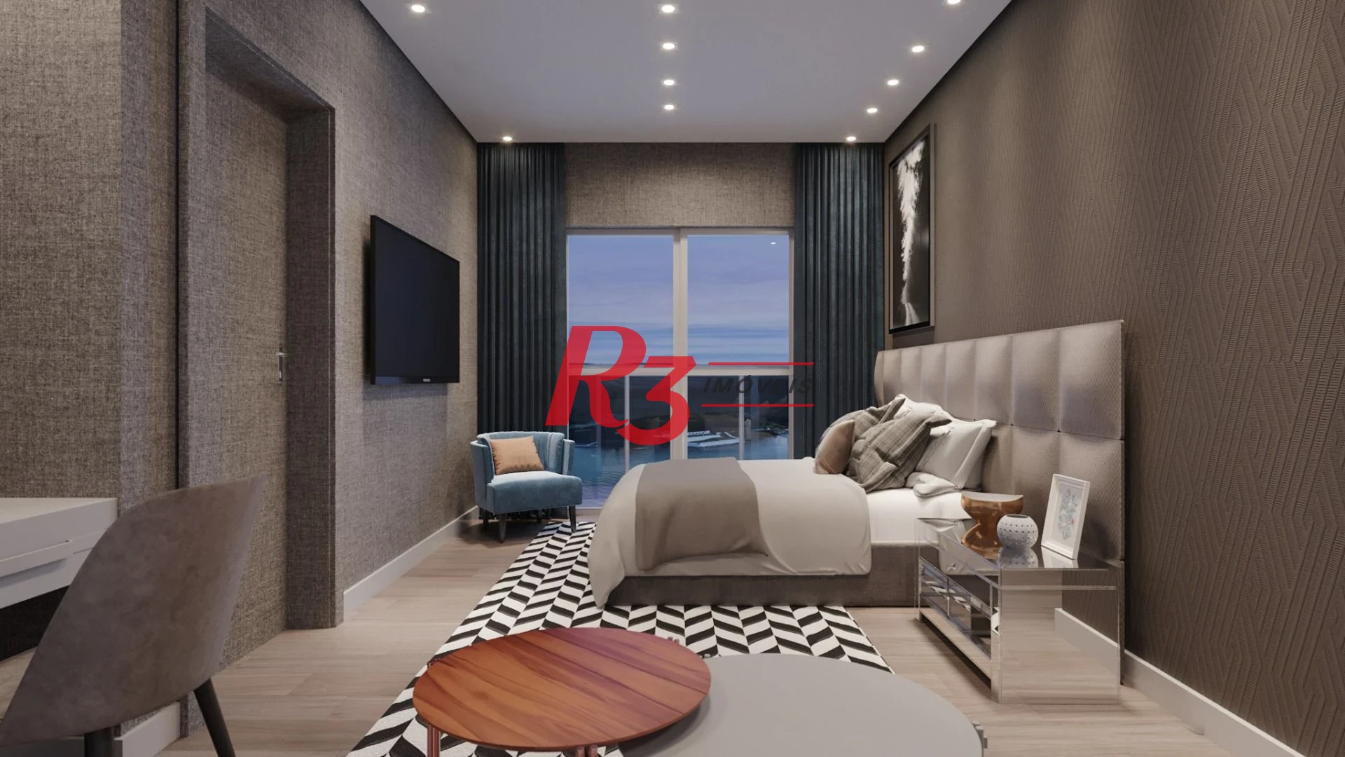 Apartamento à venda, 226 m² por R$ 3.490.000,00 - Ponta da Praia - Santos/SP
