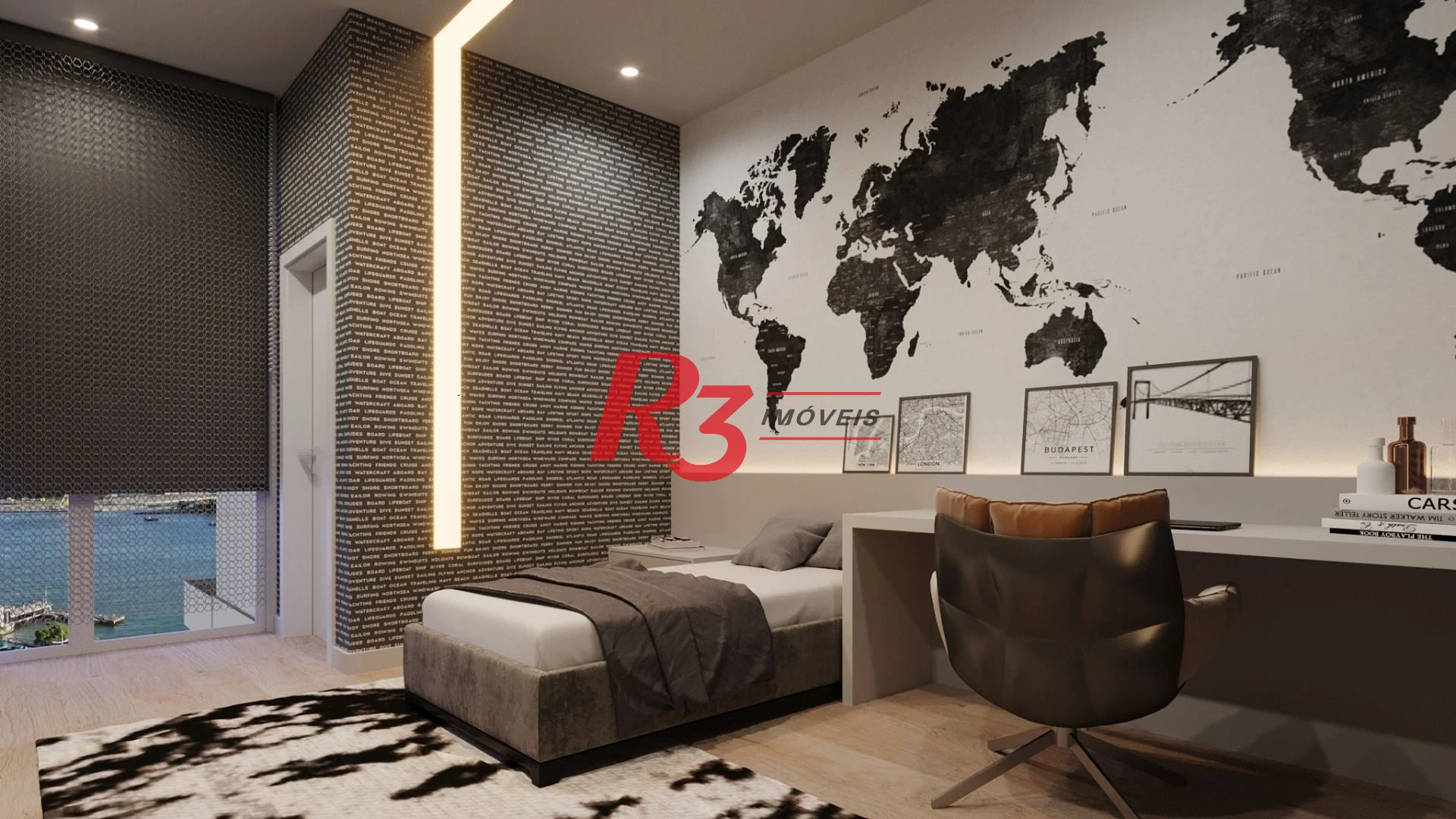 Apartamento à venda, 226 m² por R$ 3.490.000,00 - Ponta da Praia - Santos/SP