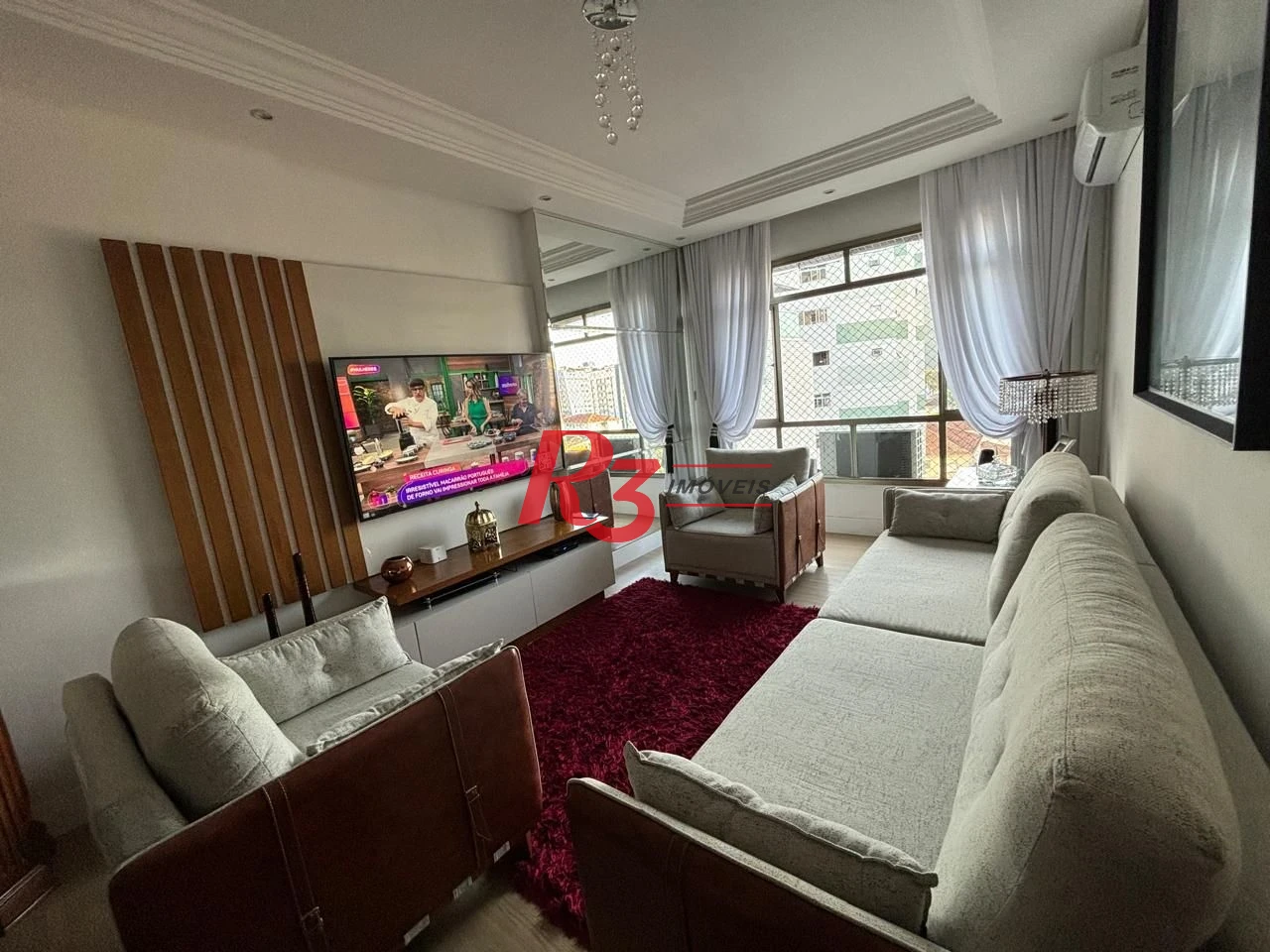Apartamento com 2 dormitórios à venda, 110 m² por R$ 600.000,00 - Marapé - Santos/SP