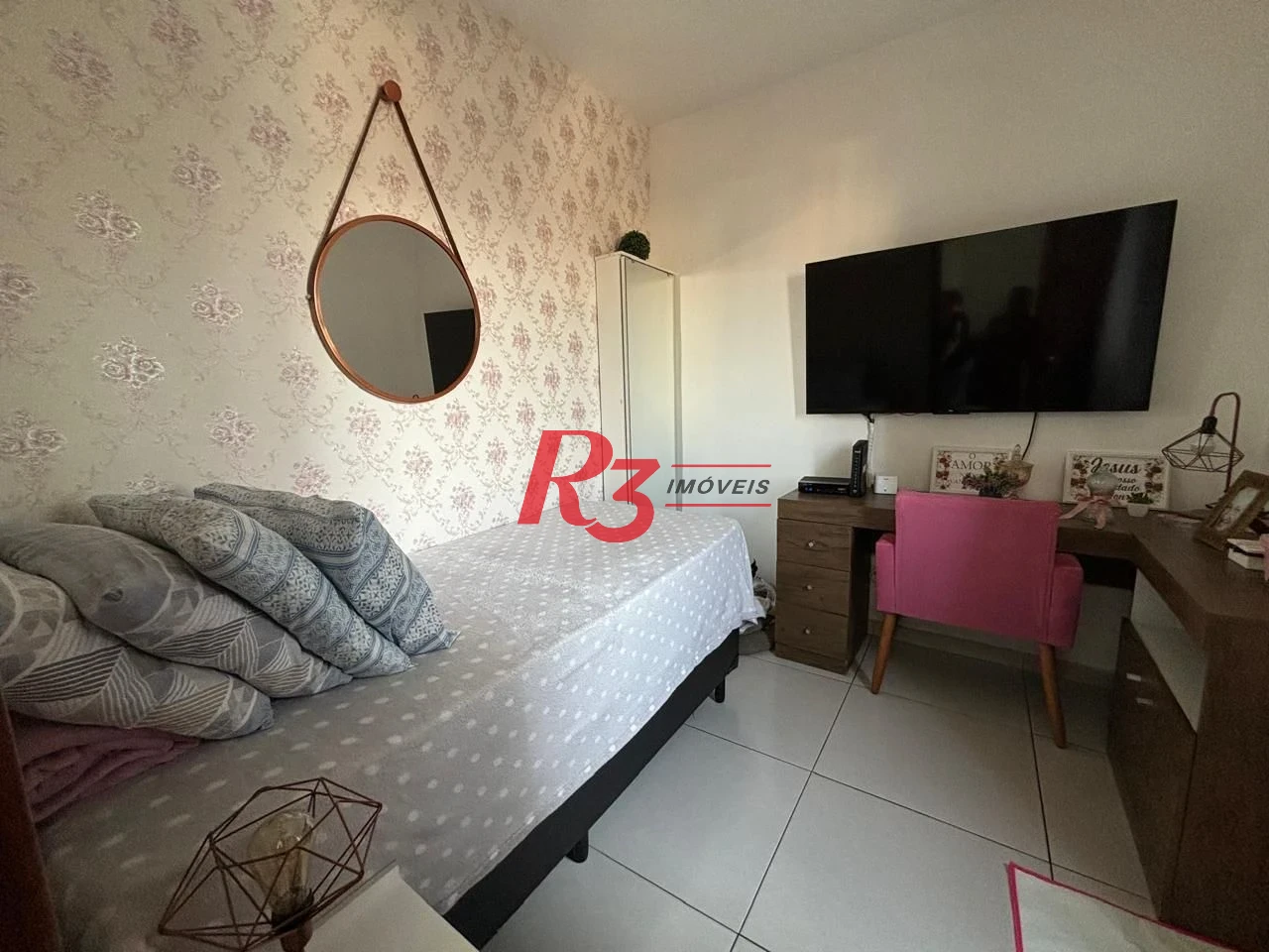 Apartamento com 2 dormitórios à venda, 110 m² por R$ 600.000,00 - Marapé - Santos/SP