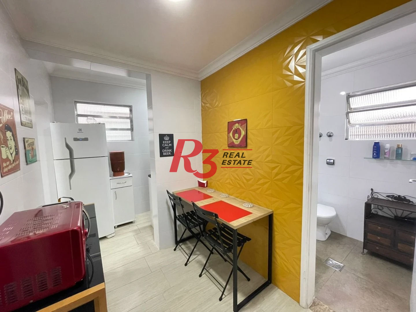 Apartamento com 1 dormitório à venda, 61 m² por R$ 395.000,00 - Boqueirão - Santos/SP