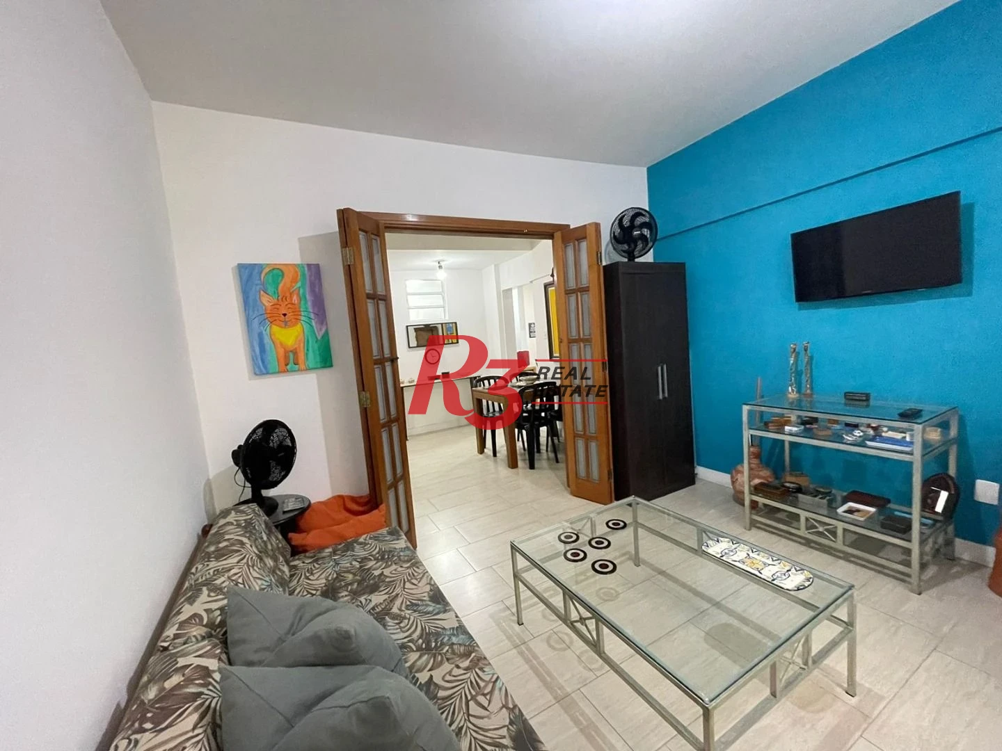 Apartamento com 1 dormitório à venda, 61 m² por R$ 395.000,00 - Boqueirão - Santos/SP