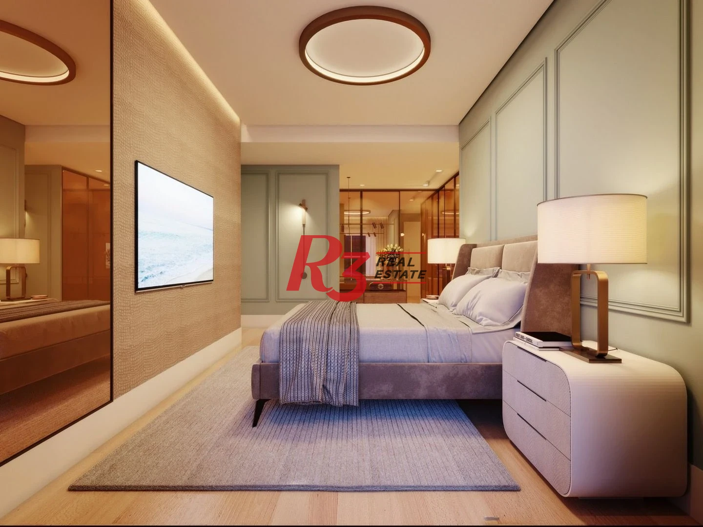 Cobertura frente mar com 4 suítes à venda, 301 m² por R$ 7.900.000 - Ponta da Praia - Santos/SP