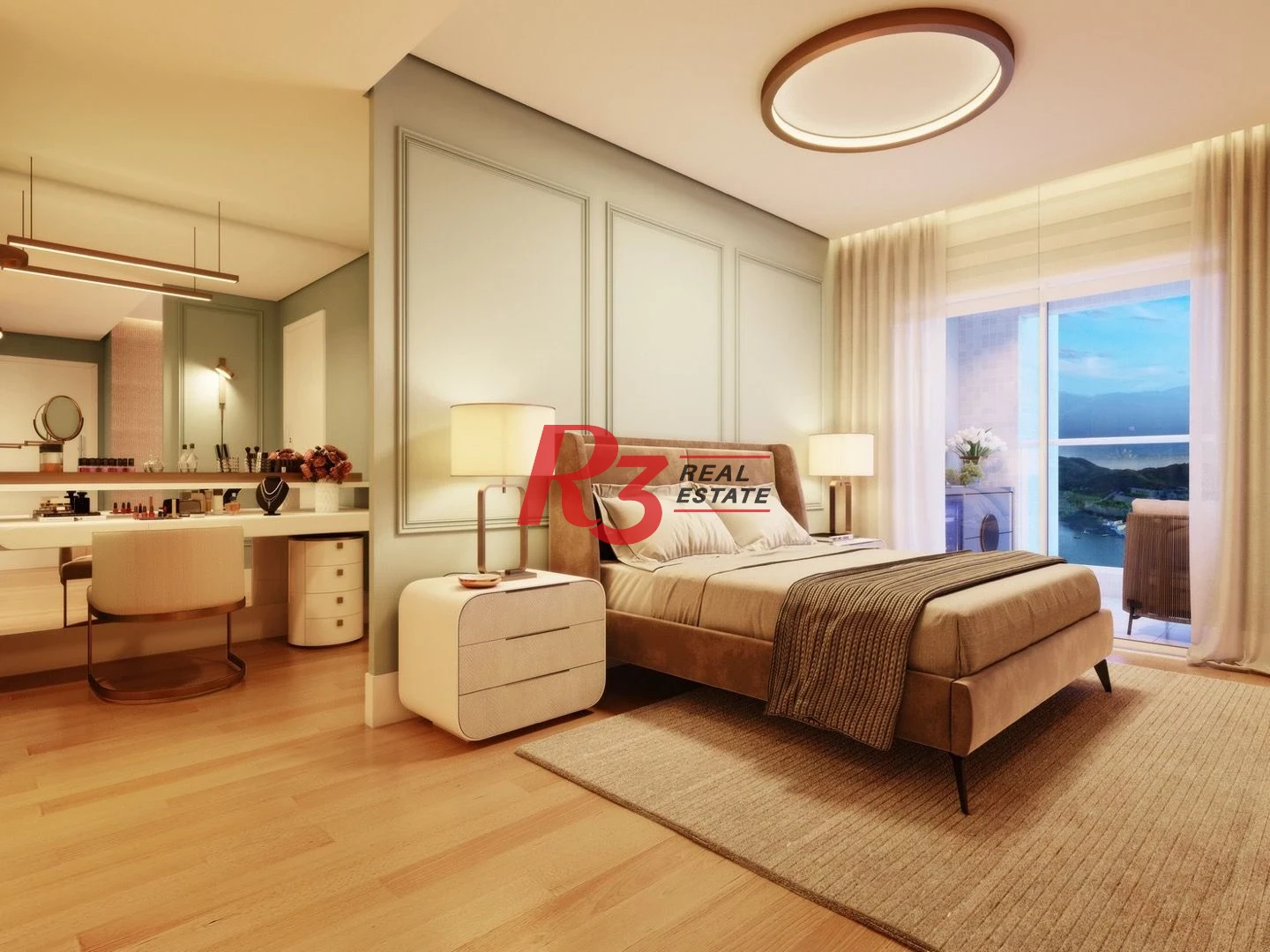 Cobertura frente mar com 4 suítes à venda, 301 m² por R$ 7.900.000 - Ponta da Praia - Santos/SP
